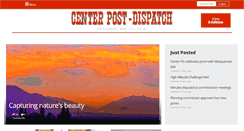 Desktop Screenshot of centerpostdispatch.com
